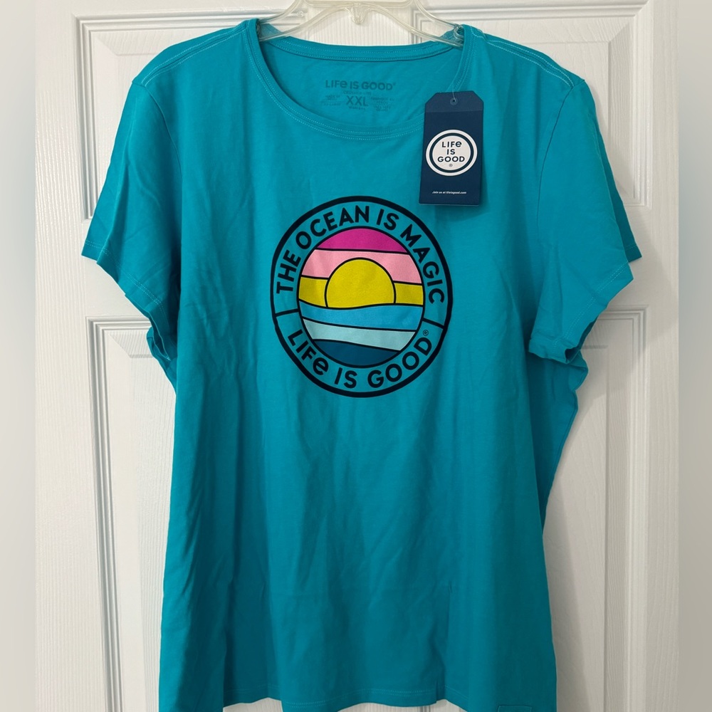 Life is Good Tshirt women’s xxl